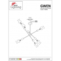KQ 2629/6 GWEN NICKEL PENDANT Δ4