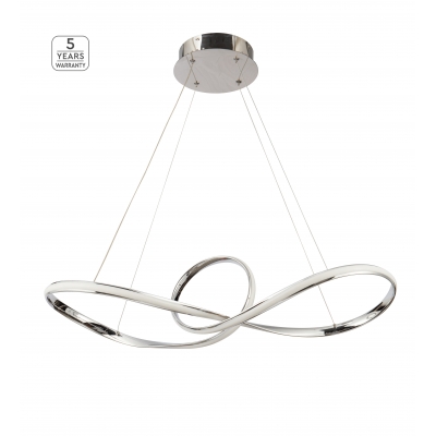 SE LED 80 MALBERA PENDANT CHROME B5
