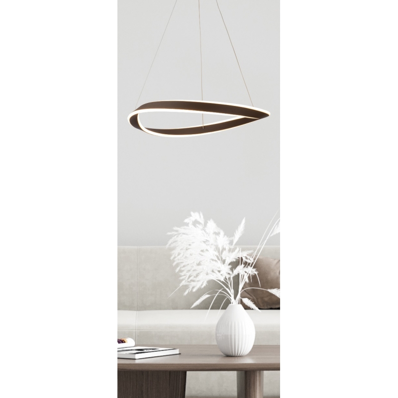 SE LED 60 MATEO PENDANT COFFEE BROWN Β5 SE LED 60 MATEO PENDANT COFFEE BROWN Β5