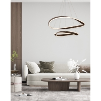 SE LED SMART 80  MATEO PENDANT COFFEE BROWN Β5
