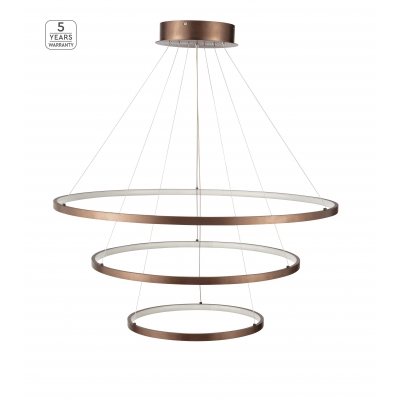 SE LED 80-60-40 MORELLI PENDANT COFFEE BROWN Γ5