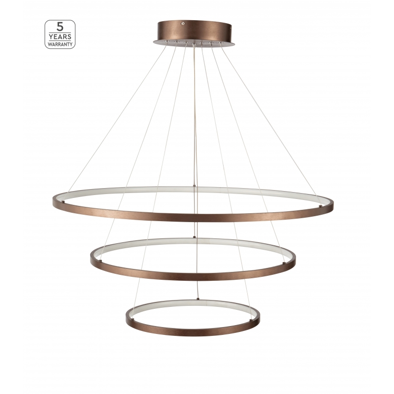 SE LED 80-60-40 MORELLI PENDANT COFFEE BROWN Γ5