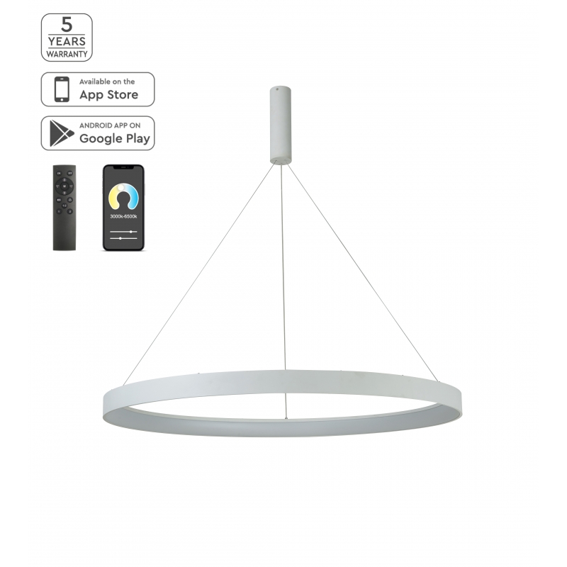 SE LED SMART 100 AMAYA PENDANT WHITE Δ5 SE LED SMART 100 AMAYA PENDANT WHITE Δ5