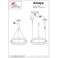 SE LED 80 AMAYA PENDANT COPPER Δ5 SE LED 80 AMAYA PENDANT COPPER Δ5