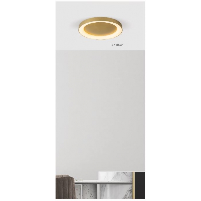 SE LED 60 AMAYA CEILING BRUSHED GOLD Δ3 SE LED 60 AMAYA CEILING BRUSHED GOLD Δ3