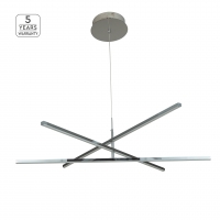 SE LED 100 RECTA CEILING CHROME E2