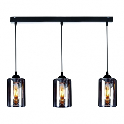 KQ 8877-3 SMOG PENDANT SMOKED GLASSES Ζ2 KQ 8877-3 SMOG PENDANT SMOKED GLASSES Ζ2