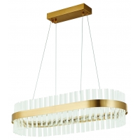 M6612-800R  TORRENT BRUSHED GOLD PENDANT 1B3