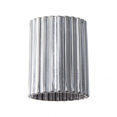 SE21-NM-4-NM1W-GL1 ADEPT TUBE Nickel Matt Wall Lamp Smoked Glass+