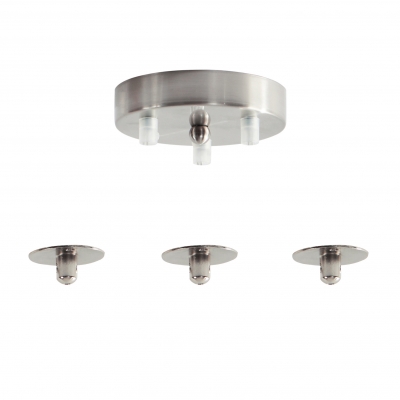 SE21-NM-4-NM3-MS50 ADEPT TUBE Nickel Matt Pendant Black Metal Shade+ SE21-NM-4-NM3-MS50 ADEPT TUBE Nickel Matt Pendant Black Metal Shade+