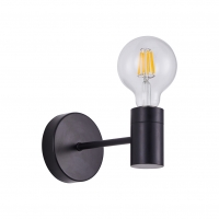 SE21-BL-16-GR1 ADEPT BLACK WALL LAMP BLACK METAL GRID+ SE21-BL-16-GR1 ADEPT BLACK WALL LAMP BLACK METAL GRID+