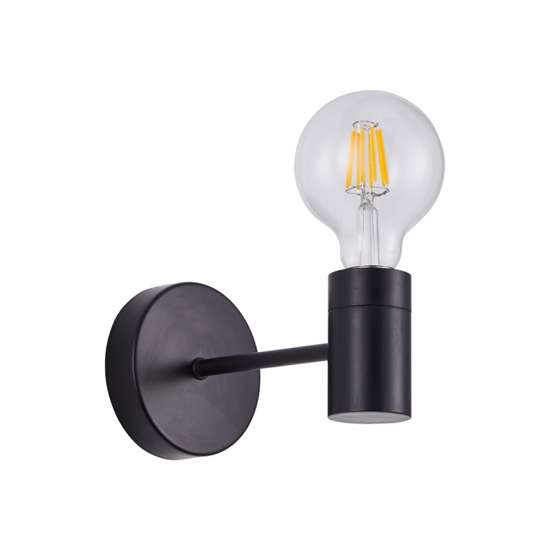 SE21-BL-16 ADEPT BLACK WALL LAMP Γ2 SE21-BL-16 ADEPT BLACK WALL LAMP Γ2