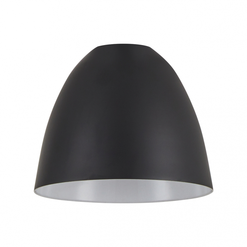SE21-BL-22-MS2  ADEPT BLACK WALL LAMP BLACK METAL SHADE+