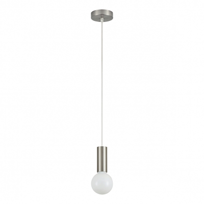 SE21-NM-4-MS40 ADEPT TUBE Nickel Matt Pendant Black Metal Shade+ SE21-NM-4-MS40 ADEPT TUBE Nickel Matt Pendant Black Metal Shade+