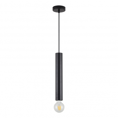 SE21-BL-5 ADEPT TUBE BLACK E27 + GU10 PENDANT B1