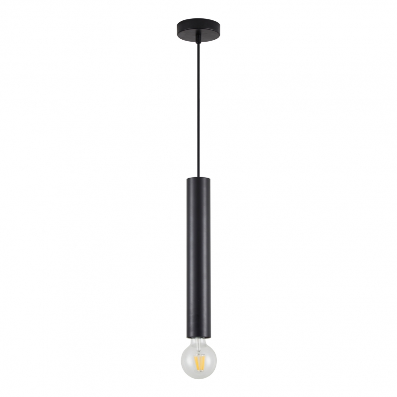 SE21-BL-5-3BL ADEPT TUBE BLACK Black Pendant+ SE21-BL-5-3BL ADEPT TUBE BLACK Black Pendant+