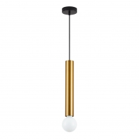 SE21-GM-5 ADEPT TUBE GOLD MATT E27+GU10 PENDANT B1