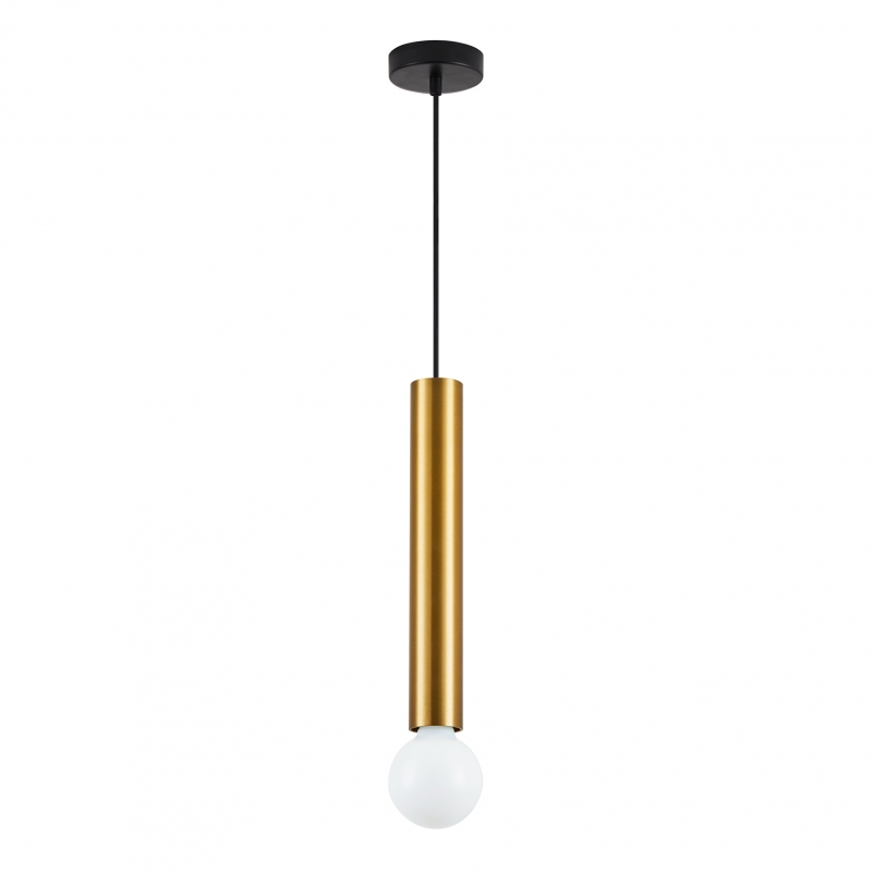 SE21-GM-5 ADEPT TUBE GOLD MATT E27+GU10 PENDANT B1