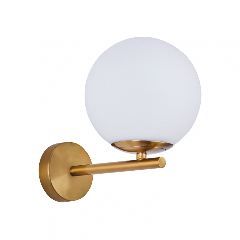 SE21-GM-22 FLAKE GOLD MATT OPAL GLASS WALL LAMP Β1 SE21-GM-22 FLAKE GOLD MATT OPAL GLASS WALL LAMP Β1