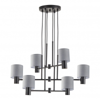 SE21-BL-100-SH2 ADEPT BLACK PENDANT GREY SHADE+ SE21-BL-100-SH2 ADEPT BLACK PENDANT GREY SHADE+