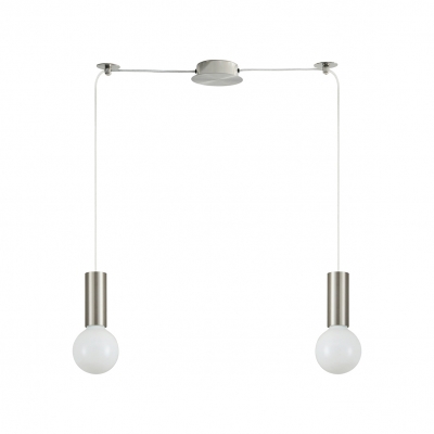 SE21-NM-4-NM2  ADEPT TUBE Nickel Matt Pendant+