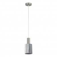 SE21-NM-4-GL1 ADEPT TUBE Nickel Matt Pendant Smoked Glass+ SE21-NM-4-GL1 ADEPT TUBE Nickel Matt Pendant Smoked Glass+