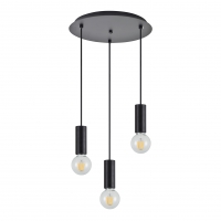 SE21-BL-4-3BL-GR12 ADEPT FLEX Black Pendant Black Metal Grid+ SE21-BL-4-3BL-GR12 ADEPT FLEX Black Pendant Black Metal Grid+