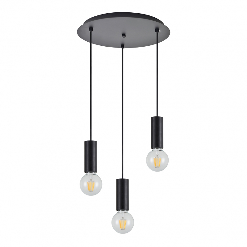 SE21-BL-4-3BL-GR12 ADEPT FLEX Black Pendant Black Metal Grid+ SE21-BL-4-3BL-GR12 ADEPT FLEX Black Pendant Black Metal Grid+