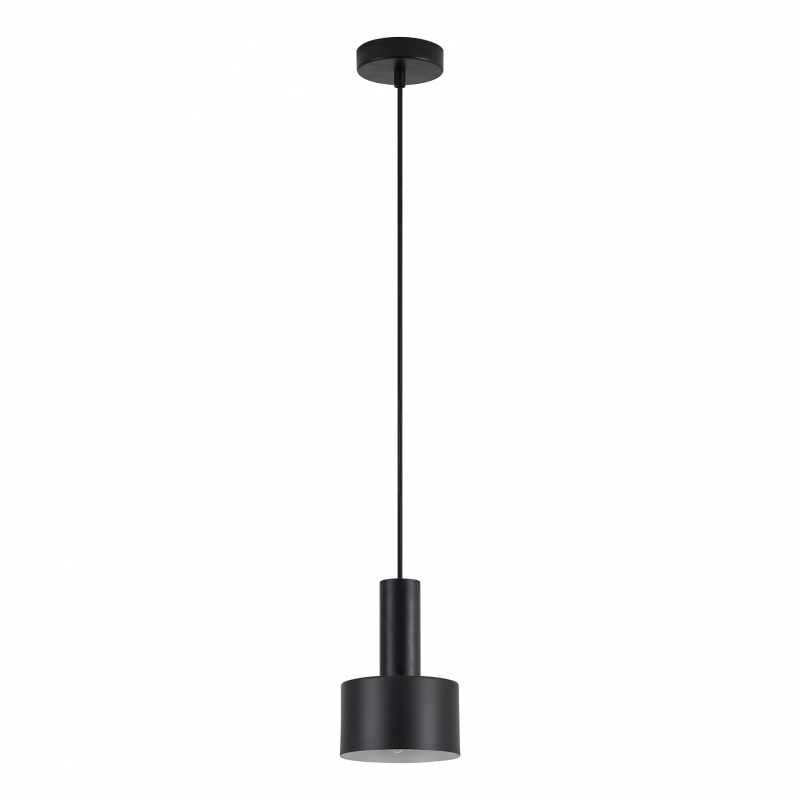 SE21-BL-4-MS1 ADEPT TUBE Black Pendant Black Metal Shade+ SE21-BL-4-MS1 ADEPT TUBE Black Pendant Black Metal Shade+