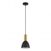SE21-GM-4-MS2 ADEPT TUBE Gold Matt Pendant Black Metal Shade+ SE21-GM-4-MS2 ADEPT TUBE Gold Matt Pendant Black Metal Shade+