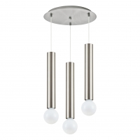 SE21-NM-5-3NM ADEPT TUBE NICKEL MAT Nickel Matt Pendant+ SE21-NM-5-3NM ADEPT TUBE NICKEL MAT Nickel Matt Pendant+