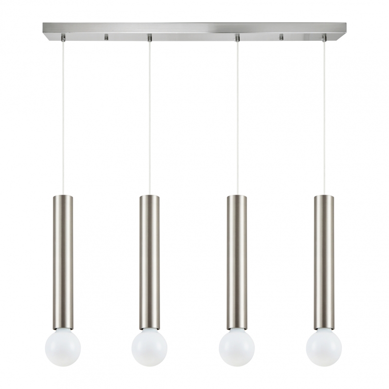 SE21-NM-5-4NM ADEPT TUBE NICKEL MAT Nickel Matt Pendant+ SE21-NM-5-4NM ADEPT TUBE NICKEL MAT Nickel Matt Pendant+