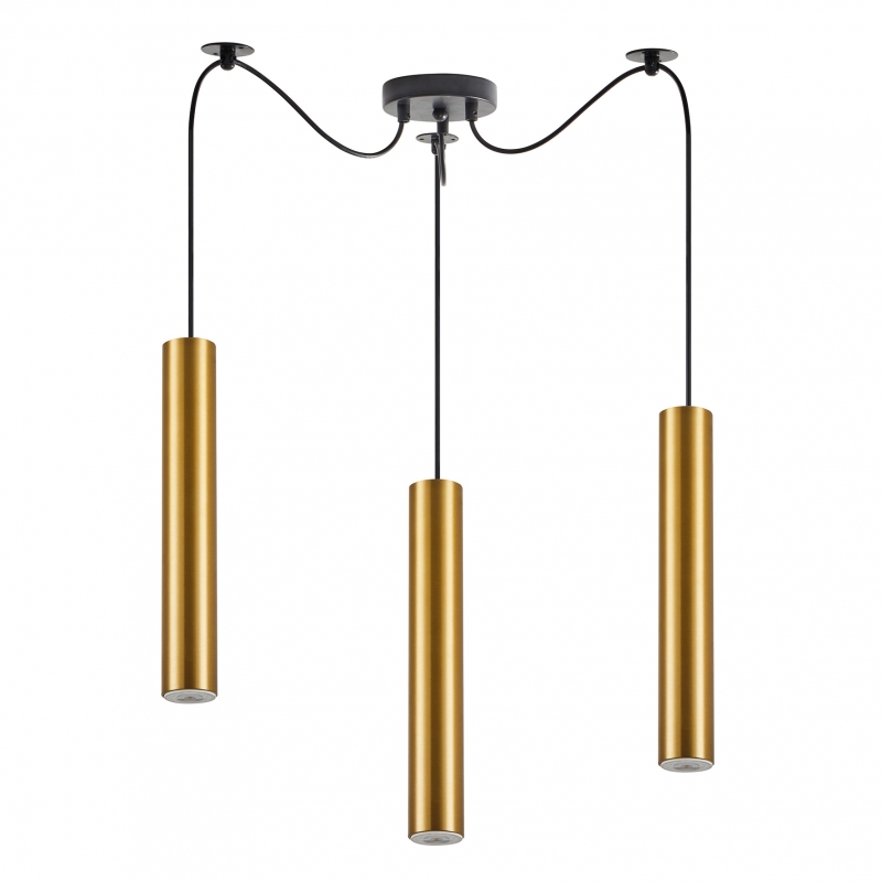 SE21-GM-5-BL3 ADEPT TUBE GOLD MATT Gold Matt Pendant+ SE21-GM-5-BL3 ADEPT TUBE GOLD MATT Gold Matt Pendant+