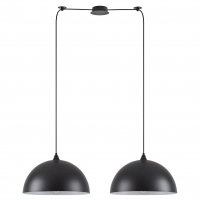 SE21-BL-B10-BL2-MS40 ADEPT PENDANT Black Metal Pendant+