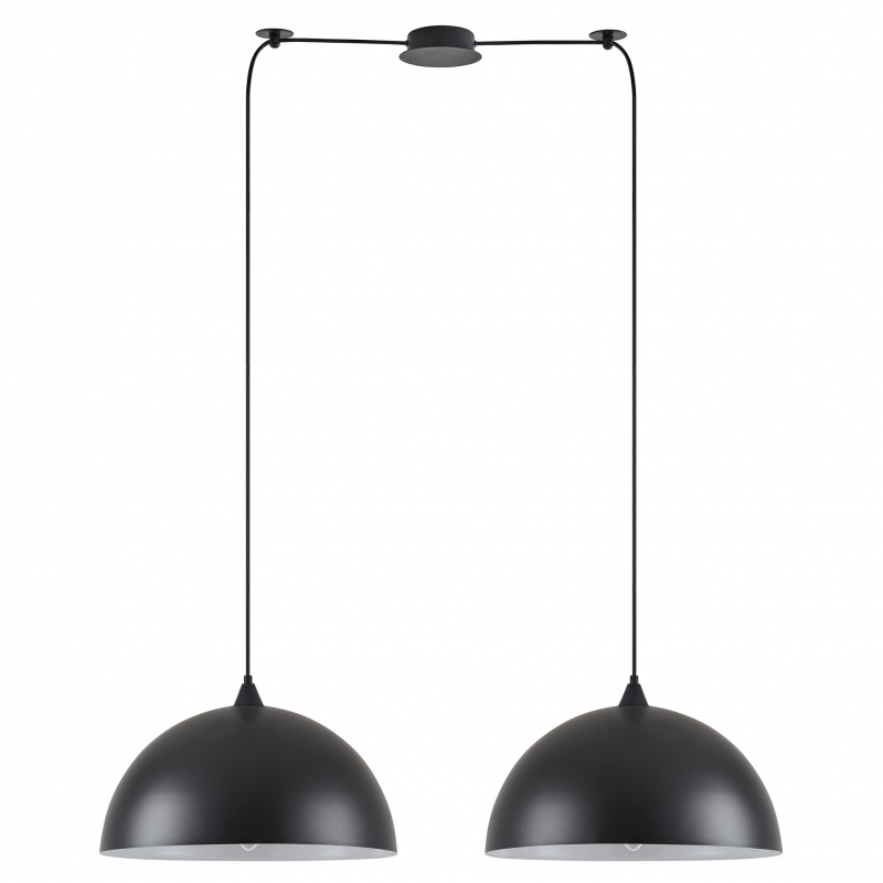 SE21-BL-B10-BL2-MS40 ADEPT PENDANT Black Metal Pendant+