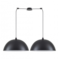 SE21-BL-B10-BL2-MS50 ADEPT PENDANT Black Metal Pendant+