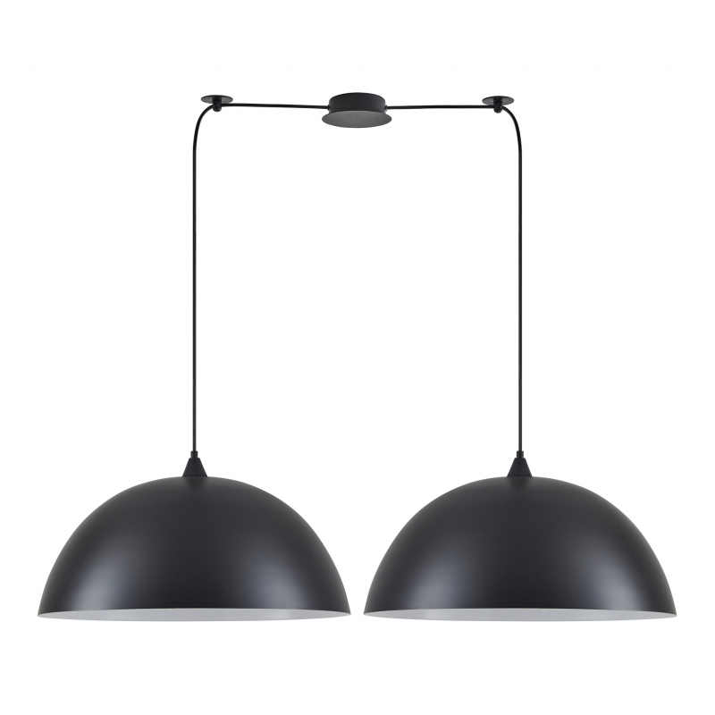 SE21-BL-B10-BL2-MS50 ADEPT PENDANT Black Metal Pendant+