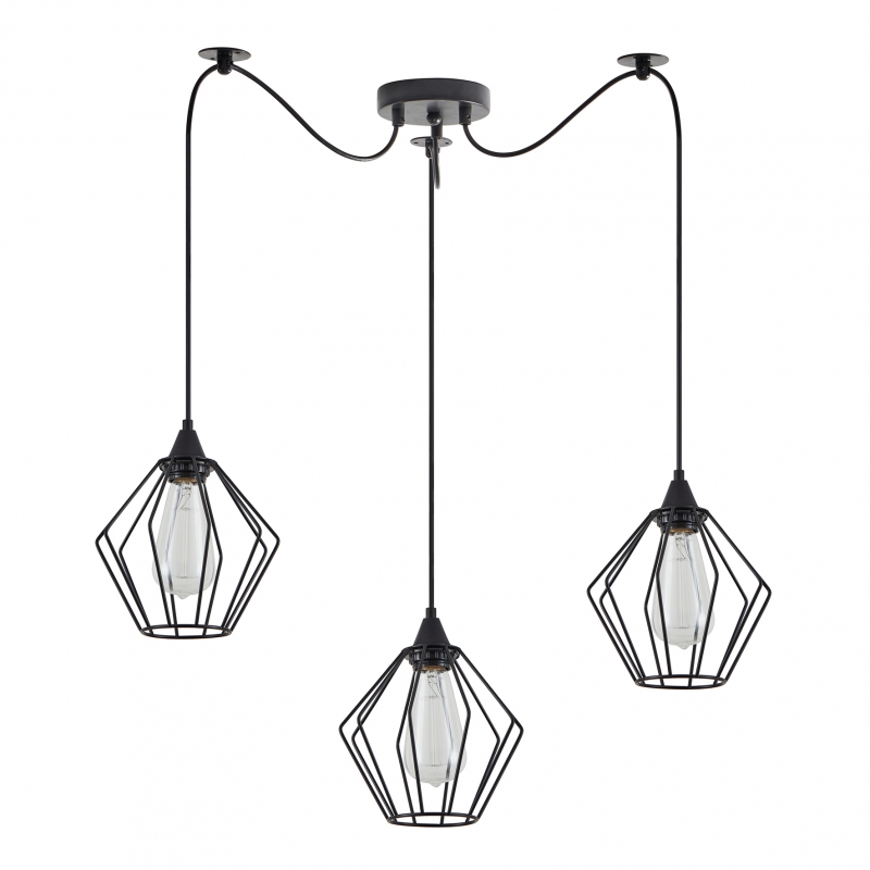 SE21-BL-B10-BL3-GR1 ADEPT PENDANT Black Metal Grid Pendant+ SE21-BL-B10-BL3-GR1 ADEPT PENDANT Black Metal Grid Pendant+