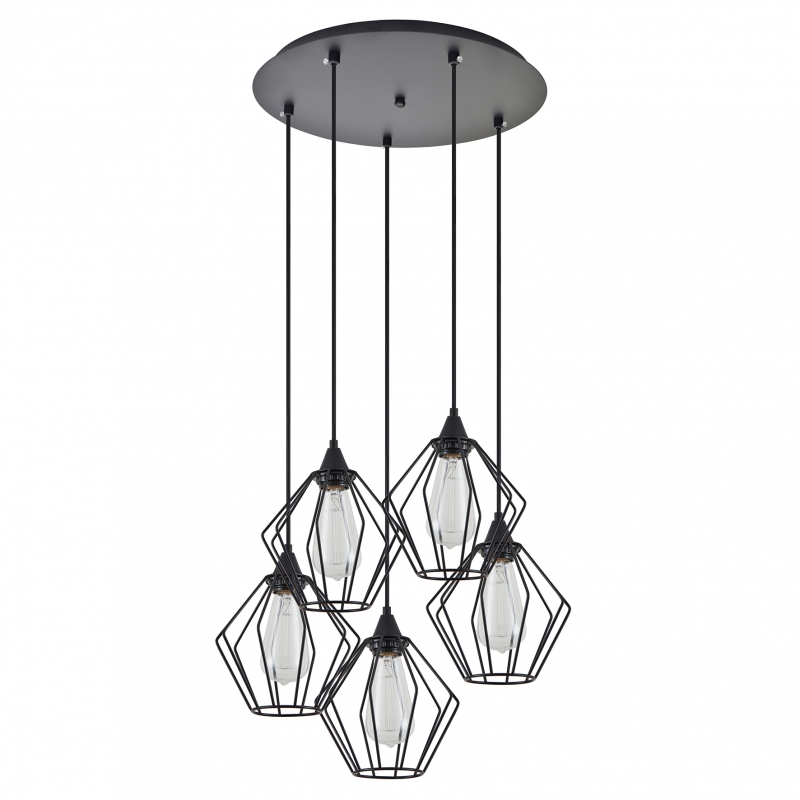 SE21-BL-B10-5BL-GR1 ADEPT PENDANT Black Metal Grid Pendant+ SE21-BL-B10-5BL-GR1 ADEPT PENDANT Black Metal Grid Pendant+