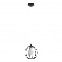 SE21-BL-B10-GR2 ADEPT PENDANT Black Metal Grid Pendant+