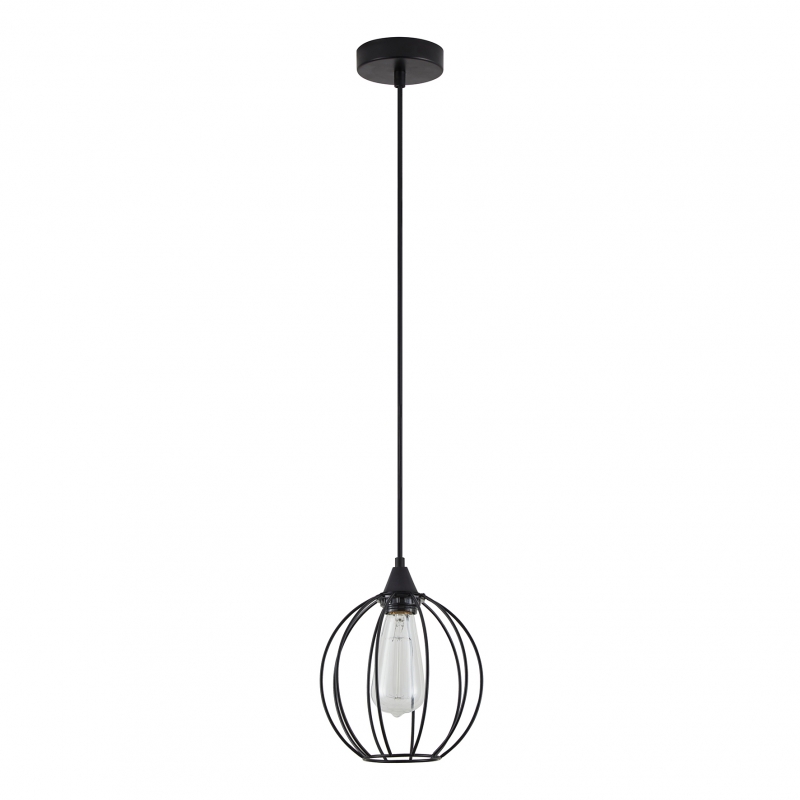 SE21-BL-B10-GR2 ADEPT PENDANT Black Metal Grid Pendant+