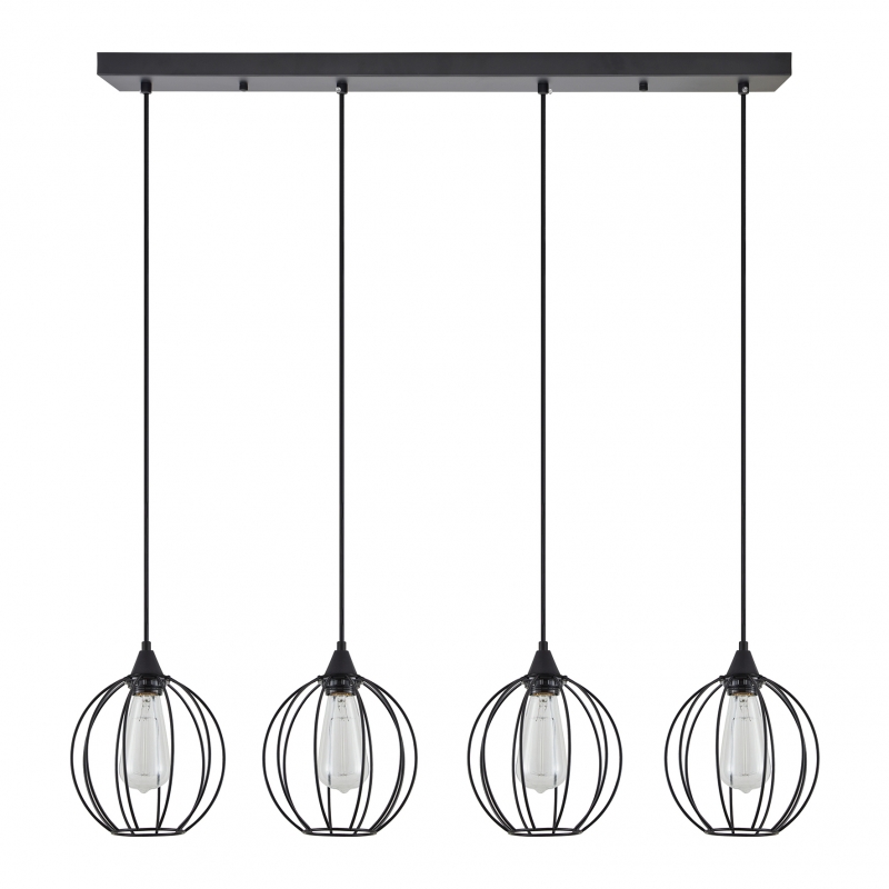 SE21-BL-B10-4BL-GR2 ADEPT PENDANT Black Metal Grid Pendant+ SE21-BL-B10-4BL-GR2 ADEPT PENDANT Black Metal Grid Pendant+