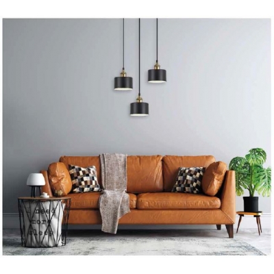 SE21-BR-10-3BL-MS1 MAGNUM BRONZE Black Metal Shade Pendant+ SE21-BR-10-3BL-MS1 MAGNUM BRONZE Black Metal Shade Pendant+
