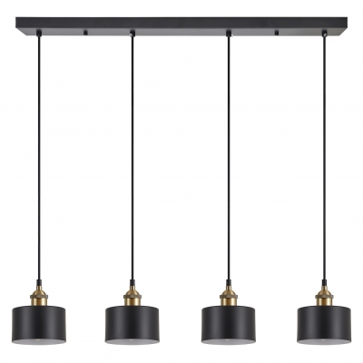 SE21-BR-10-4BL-MS1 MAGNUM BRONZE Black Metal Shade Pendant+ SE21-BR-10-4BL-MS1 MAGNUM BRONZE Black Metal Shade Pendant+