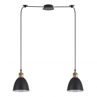 SE21-BR-10-BL2-MS2 MAGNUM BRONZE Black Metal Shade Pendant+ SE21-BR-10-BL2-MS2 MAGNUM BRONZE Black Metal Shade Pendant+