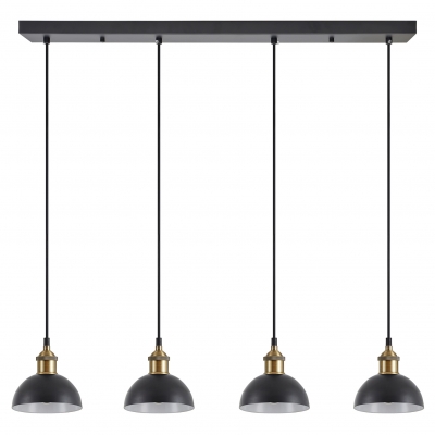 SE21-BR-10-4BL-MS3 MAGNUM BRONZE Black Metal Shade Pendant+ SE21-BR-10-4BL-MS3 MAGNUM BRONZE Black Metal Shade Pendant+