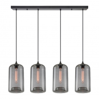 SE21-SM-19-30-4BL+ FEINT Smoked Glass Pendant+ SE21-SM-19-30-4BL+ FEINT Smoked Glass Pendant+