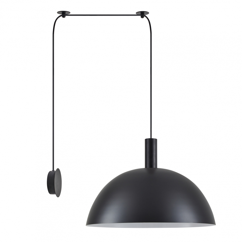 SE21-BL-4-NM1W-MS50 ADEPT TUBE Black Matt Wall Lamp Black Metal Shade+ SE21-BL-4-NM1W-MS50 ADEPT TUBE Black Matt Wall Lamp Black Metal Shade+