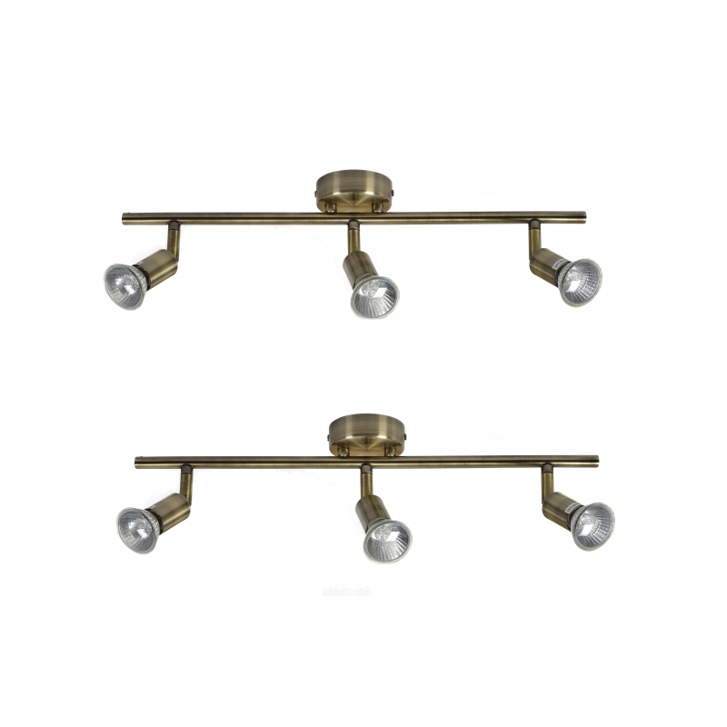 SE 140-BR3 (x2) Saba Packet Bronze adjustable spotlight+