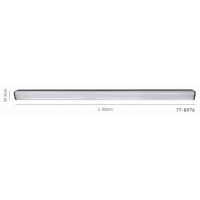 MF30-01-B02 MAGNETIC FLEX 48V Linear 60cm 12W 960Lm 3000k Lightings Surface Mounted Black 1Γ3 MF30-01-B02 MAGNETIC FLEX 48V Linear 60cm 12W 960Lm 3000k Lightings Surface Mounted Black 1Γ3